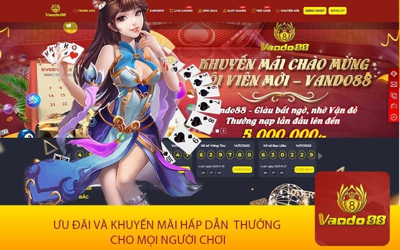 Trang chủ 35 Giới thiệu nhà cái đổi thưởng xanh chín VANDO88 và ưu đãi cho người mới